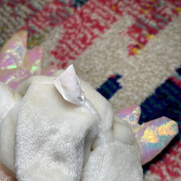 Rare Ty Original Beanie Baby Halo 1998 with Brown Nose - Picture 8 of 10